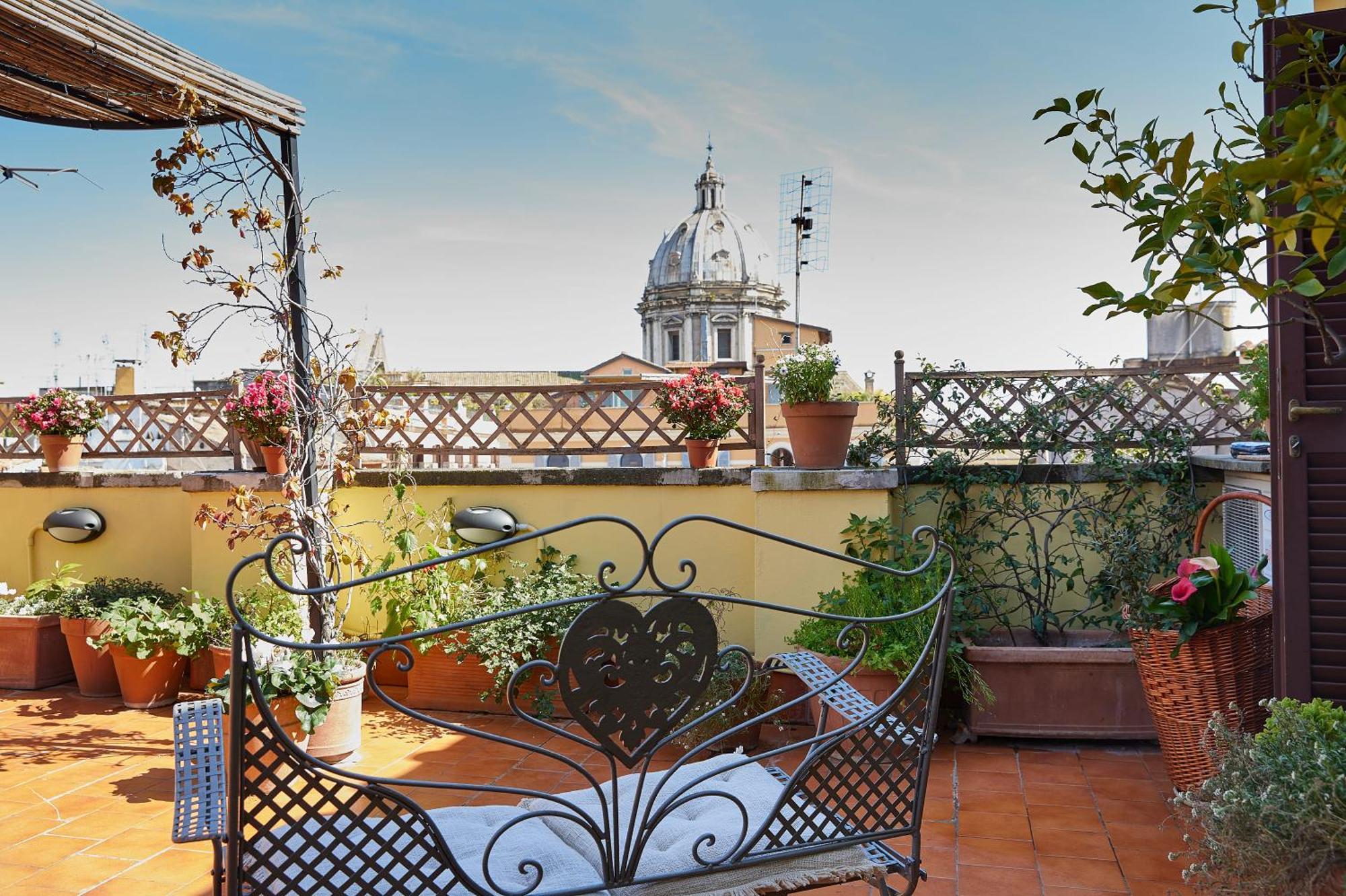 Trasteverehome - Attic Terrace Center Of Rome Baroque Ngoại thất bức ảnh