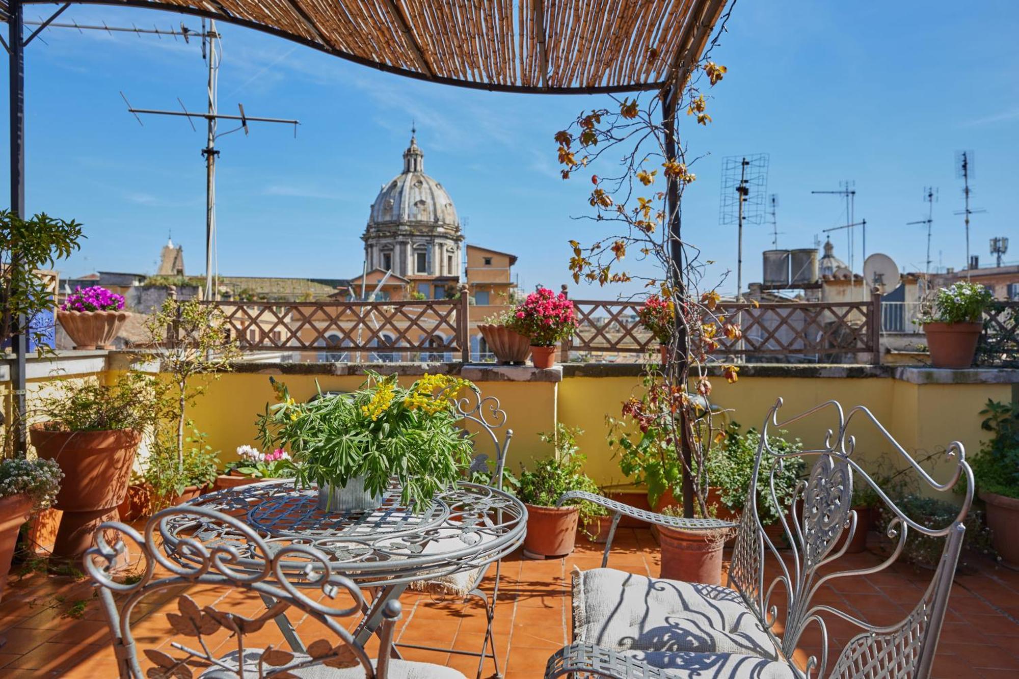 Trasteverehome - Attic Terrace Center Of Rome Baroque Ngoại thất bức ảnh