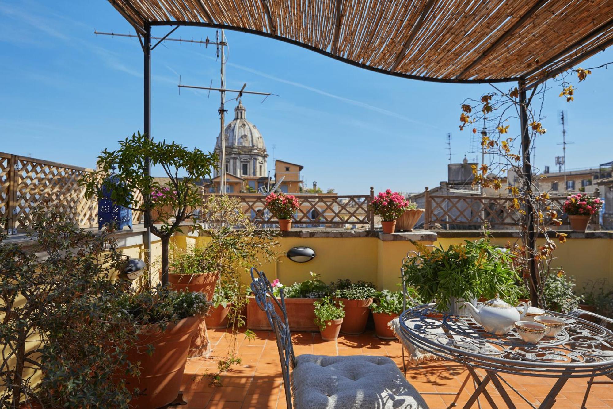 Trasteverehome - Attic Terrace Center Of Rome Baroque Ngoại thất bức ảnh